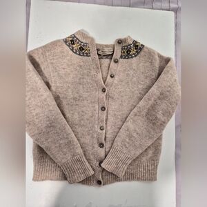 100% Wool WOMEN CROP SWEATER